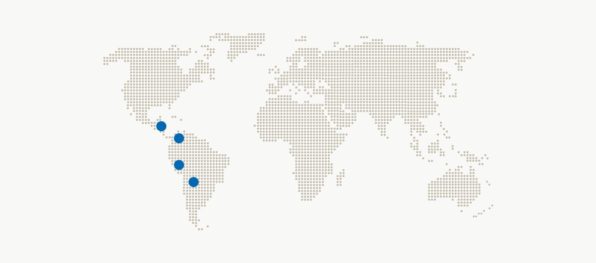 Guacamayo verde habitat