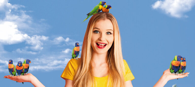 Actividad con Loris en Mundomar