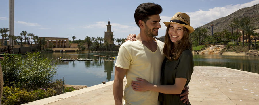 Pareja en Terra Mitica